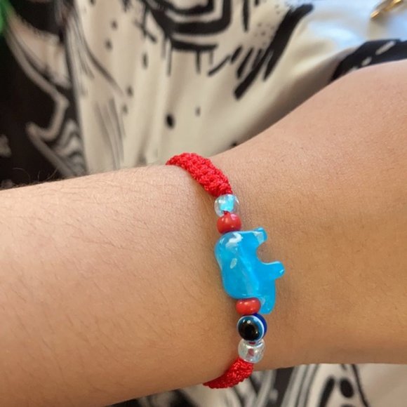 Protection evil eye 🧿 and Lucky 🐘 baby bracelet - Picture 4 of 15